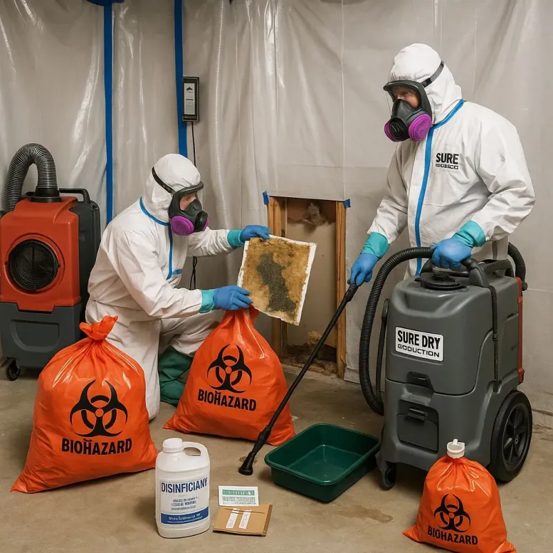 Contaminated Water Handling Protocols process in McHenry, IL